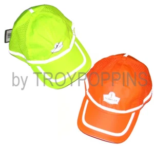 SOMBRERO DE BÉISBOL ERGODYNE WORK GEAR-1-GLOWEAR #8930 HV REFLECTANTE SEGURIDAD SOLAR VENTILADO - Imagen 1 de 4