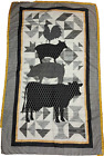 Hand Quilted table runner or Hanging quilt art