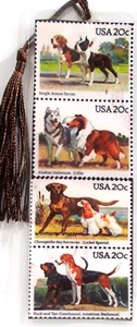 DOG BREED PLAY STAMPS-UNIQUE Exquisite Bookmarks - Imagen 1 de 1