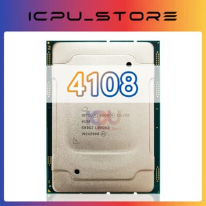 Procesador CPU Intel Xeon Silver 4108 SR3GJ 1,8 GHz 8 núcleos 85 W LGA3647 - Imagen 1 de 3