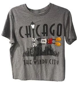 Disney Chicago T-Shirt Damen Gr. S The Windy City Mickey Mouse Freizeit Streetwear - Bild 1 von 5