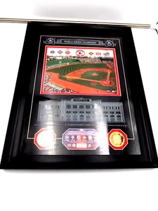 Boston Red Sox Limited Edition Memorial Frame Celebrating 2004 World Series - Picture 1 of 7