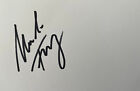 Hand signed white card of MARTIN FRY, ABC,  MUSIC  autograph