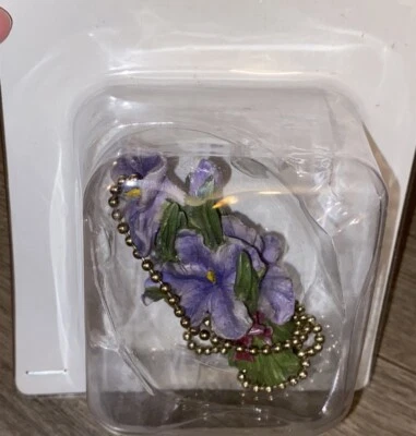 Потолочный выключатель шнур фиолетовый цветы шнур удлинитель цепи - Изображение 1 из 4