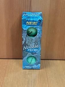 New 1 Sleeve Maxfli Noodle Ice Mint Green Golf Balls Long & Soft - 3 Pack - NIB - Picture 1 of 7