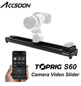 Accsoon TOPRIG S60 60cm Motorized Focusing Camera Video Slider Rail APP Control - Picture 1 of 10