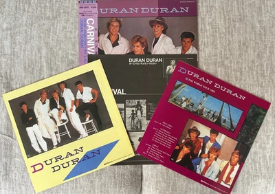 Mini-álbum de vinil Duran Duran Carnaval 1983 em estado perfeito inserção completa 2 folhetos fotográficos - Imagem 1 de 4