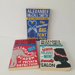 Alexander McCall Smith The No 1 Ladies Detective Agency Paquete de libros de bolsillo - Imagen 1 de 8