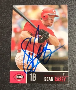 Sean Casey Autograph Signed 2005 Kahn's Cincinnati Reds Card - Picture 1 of 1
