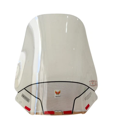 Isotta Parabrezza Cupolino Tipo Originale Alto 60x59 per Honda CN 250 1991-2001 - Immagine 1 di 3