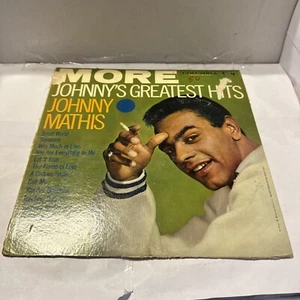 Johnny Mathis - MORE Johnny's Greatest Hits CS8150 33 Record Lp - Picture 1 of 4