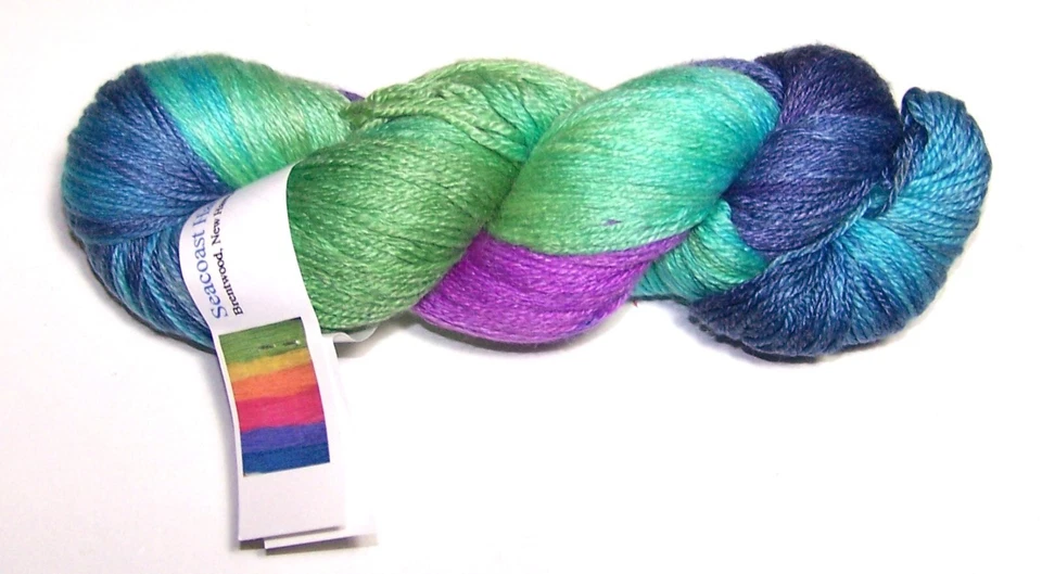 Madeja de 400 yardas de pinturas a mano Seacoast PANDA dedo calcetín hilo color CALYPSO Foto 1 de 1