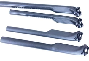 Carbon sattelstütze Aero Sattelstütze 31,6 / 27,2 mm 350mm 400mm Matt Glossy - Bild 1 von 27
