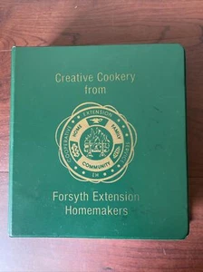 Creative Cookery Forsyth County NC Extension Cookbook Recipes 80's - Picture 1 of 23