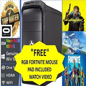 L@@K GAMING DESKTOP GATEWAY DX4885 QUAD CORE i7 3.4GHZ 1 TB SSD 32GB RTX 2060 - Picture 1 of 4