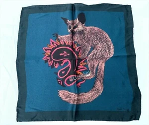 Guanto cuadrado de bolsillo Paul Smith - nuevo con etiquetas Petro Galago 100% seda raro precio de venta sugerido por el fabricante: £ 50 - Imagen 1 de 3