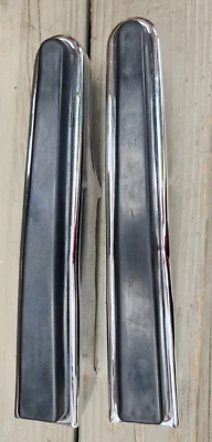 Par de protectores de parachoques traseros 1976-78 Plymouth Volare Dodge Aspen #7656R Foto 1 de 4