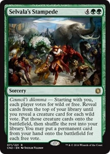 MTG - SELVALA'S STAMPEDE - Conspiracy: Take the Crown (R) - Picture 1 of 1