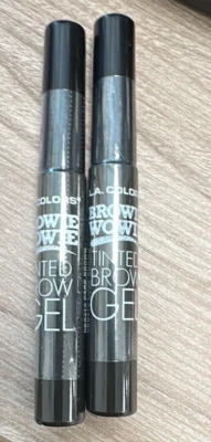 Lot Of 25  L.A. COLORS Browie Wowie Brow Tinted Gel Dark Brown Sealed - Image 1 of 2