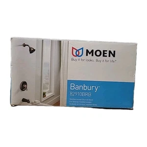 Moen Banbury 82910BRB Set doccia finitura bronzo mediterraneo scatola aperta - Foto 1 di 6
