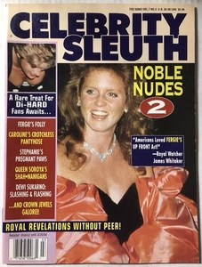 CELEBRITY SLEUTH Noble Nudes 2 ~ Fergie Stephanie Diana Caroline 1994 - Picture 1 of 2