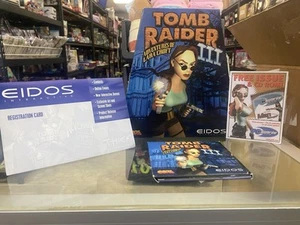 Tomb Raider III Trapezoid Big Box (2-Disc Windows PC Video Game, 1998) Eidos - Picture 1 of 12