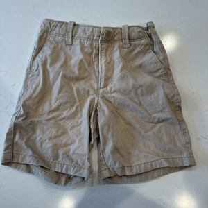 Boys Gap Kids Shorts Khaki Chino Adjustable Waist Tan 5 5T - Picture 1 of 4