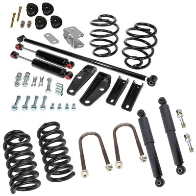 1965-72 C10 Lowering Kit | 3/5 Drop Fits Chevy Truck Suspension - Image 1 of 4
