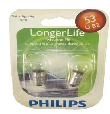 Philips 53LLB2 Panel de Instrumentos de Larga Vida Lámpara Bombilla, 53 - 2 PACK Foto 1 de 4
