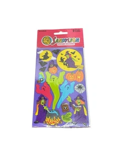 Vintage Sandylion Stickers Halloween New Sealed 2 sheets Spooky scrapbooking - Picture 1 of 1