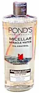 Pond's Micellar Miracle Water Oil Control Activated Charcoal 400 ml Bright skin - Picture 1 of 12