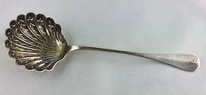 Rarität! Abtropf-/Streu-/Sieblöffel antik Frankreich Silber 950 Paris um 1900 - Bild 1 von 9