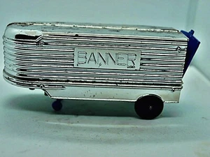 Vintage "Banner" Chrome Trailer Nice Rare - Picture 1 of 5