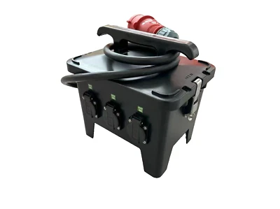 Raiden Power Distribution Box 5P 32A 380V Three Phase Event Distro. 16A - Image 1 of 4