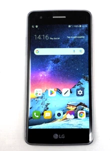 LG K8 2017 M200N Silver Unlocked 16GB 1.5GB RAM Android Cheap Smartphone - Afbeelding 1 van 7