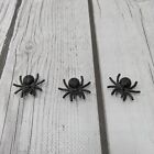Lot of (3) - Lego Black SPIDERS Spider with Round Abdomen  -30238
