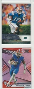 KADARIUS TONEY '21 CHRONICLES DRAFT PICKS NICE 2 CARD ROOKIE LOT W/XR & PRESTIGE - Picture 1 of 12