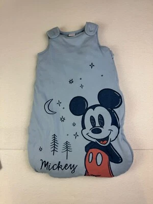 Cobertor vestível Disney bebê 3-6 meses Mickey Mouse roupa de dormir - Imagem 1 de 4