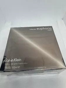 Calvin Klein Euphoria Intense For Men 3.3oz-100ML Eau de Toilette Discontinued - Picture 1 of 3