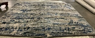 Alfombra cuadrada GRIS/AZUL 12' X 12' defecto, precio reducido 1172668276 MAD460K-12SQ Foto 1 de 3