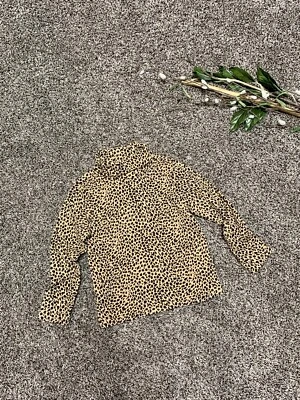 Camisa De Colección 2002 Gymboree Gato Guepardo Cuello Alto Talla 5 Glamour Kitty Foto 1 de 4