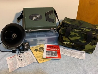 Johnny Stewart Super Deluxe Cassette Game Caller (baterías probadas/CA) 25 cintas Foto 1 de 4