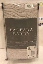 BARBARA BARRY ARROYO MATELASSE EUROPEAN SHAM 26" X 26" $75.00 TAG!