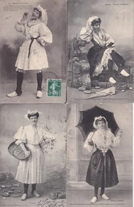 Lot de 4 cartes postales anciennes postcards LES SABLES-D'OLONNE sablaises 9 - Imagen 1 de 1