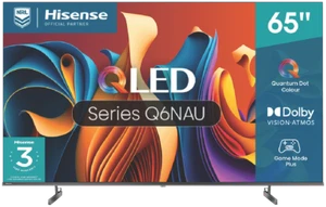 Hisense 65 Inch Q6NAU 4K UHD QLED Smart HDR TV 24 65Q6NAU - Picture 1 of 10