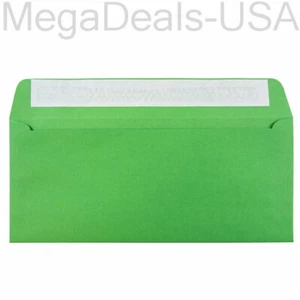 8-Pack JAM PAPER Business Colored Envelopes Peel & Seal Closure 8 1/4 x 3 1/2 E2 - Picture 1 of 1