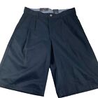 Chaps Boys Shorts Size 18 Regular Navy Blue Approved Schoolwear Adjustable Waist