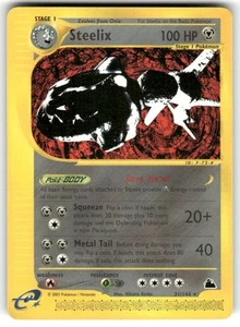 Steelix Non-Holo Rare 31/144 - 2003 Skyridge E-Series Rare Pokemon Card NM - Picture 1 of 2