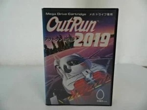 OutRun 2019 MegaDrive Genesis Used Jaoan Import Boxed Authentic Racing Game Sims - Picture 1 of 4