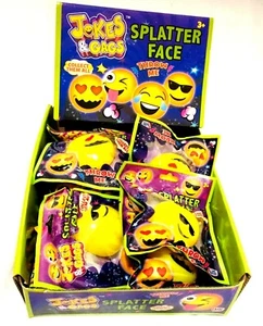 1 X Bola facial salpicadura emoción divertida cara lanzar ventana pared nevera juguete sensorial - Imagen 1 de 3